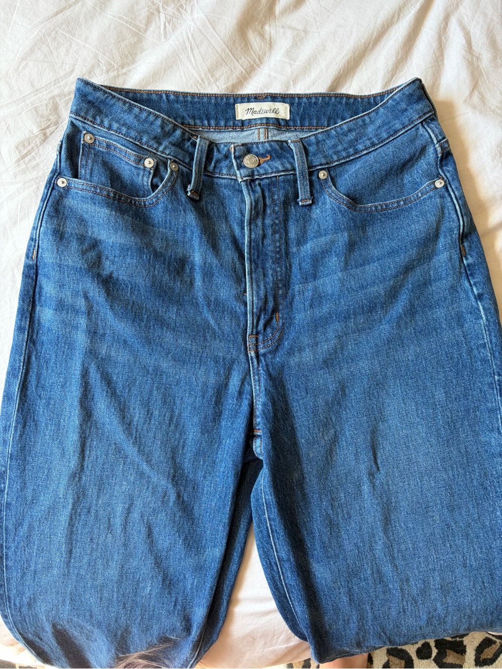 Madewell Curvy Perfect Vintage Straight Jean